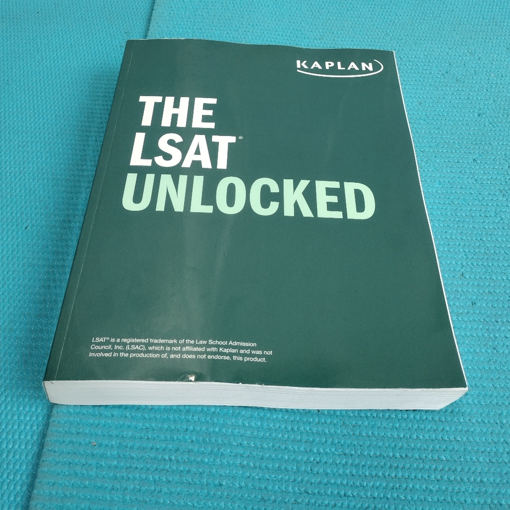 The LSAT UNLOCKED Book Kaplan ISBN 9781506295763
